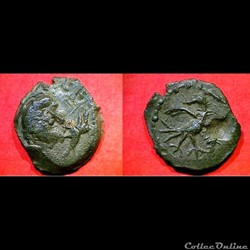 bronze à l'oiseau à droite 9