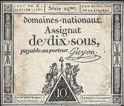 assignat dix sous