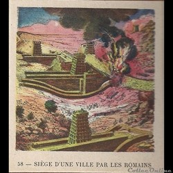 siege d'une ville par les romains
