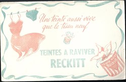 buvard - lessive RECKITT