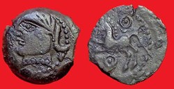 bronze au cheval et aux annelets pointés