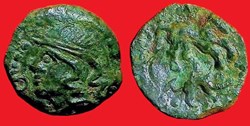 bronze au cheval et au sanglier