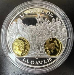 MEDAILLE - unité de la GAULE