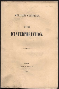 médailles CELTIQUES essai d'interprétation