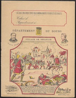 protège cahier - département