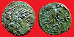bronze à l'aigle et au serpent