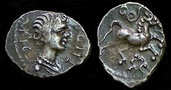 denier PICTILOS au cheval et au fleuron