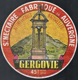 FROMAGE - SAINT NECTAIRE " le GERGOVIE "