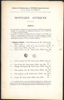 MONNAIES ANTIQUES - GAULE