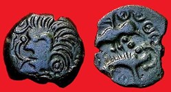 bronze à l'aigle et au sanglier