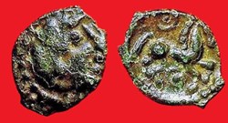 bronze au cheval et aux annelets pointés