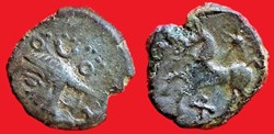 bronze au cheval