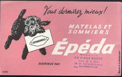 buvard - matelas