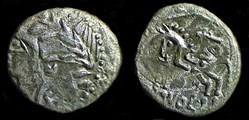 denier VOL au cheval et au caducée