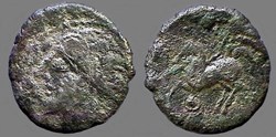 drachme à l'annelet pointé - a