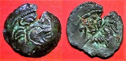 votif - bronze au loup et au pégase