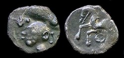 denier à la tête casquée - type 2a