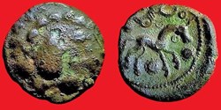 bronze au cheval et oiseau
