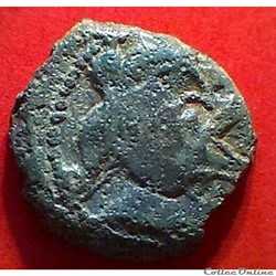 série 1118 DT 3493 var bronze au loup et au fleuron