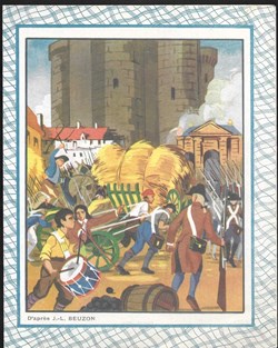 protège cahier - histoire