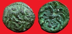 bronze aux animaux affrontés