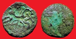 bronze au cheval