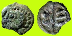 potin aux chevrons tête hirsute aux petites mèches - a
