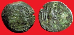 bronze à l'aigle croisette et ligne brisée *