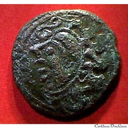 série 46 DT 368 bronze au cheval au masque et au triskèle