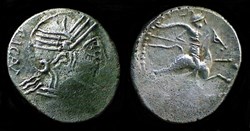 denier au cavalier RIGANT / EBVRO