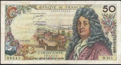 50 francs ( RACINE ) - type 1962