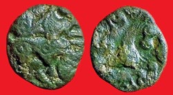 bronze aux boeufs adossés