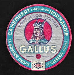 FROMAGE - camembert " GALLUS "