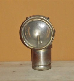 lampe à carbure  de vélo