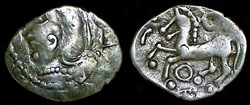 denier à la tête casquée - type 3