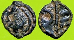potin aux chevrons et au demi cercle