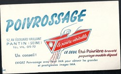 buvard - alimentation