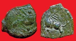 bronze au loup et au pégase au X