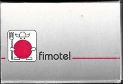 allumette boite " FIMOTEL "