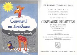 laboratoire LE BRUN 1955 - BARBEROUSSE a