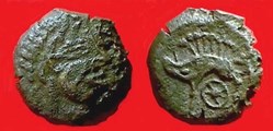 bronze au sanglier type de SAINT ANDREE sur CAILLY