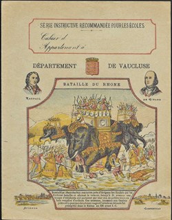 protège cahier - bataille du RHONE