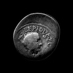Lepidus and Octavian AR Denarius | The Second Triumvirate
