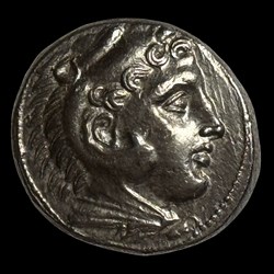 Philip III Arrhidaios AR Tetradrachm | With an Extremely Rare 'Bee on Rose' Symbol