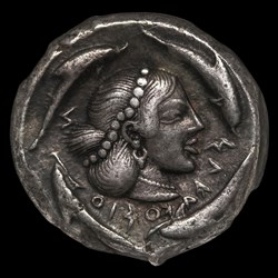 Deinomenid Syracuse AR Tetradrachm | Rare Die Combination