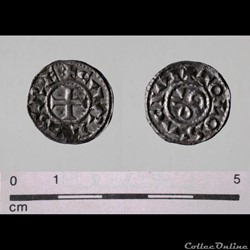 DENIER DE CHARLES III LE SIMPLE,