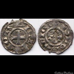 OBOLE DE GUILLAUME III TAILLEFER ?  (998/1003 - 1037)