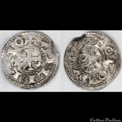 DENIER DE GUILLAUME III TAILLEFER (998/1003 - 1037)