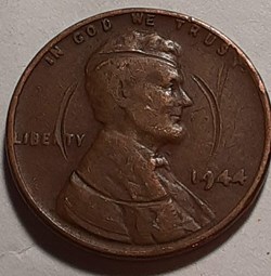 1944 Wheat Penny (Error)