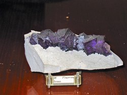 FLUORINE sur gangue